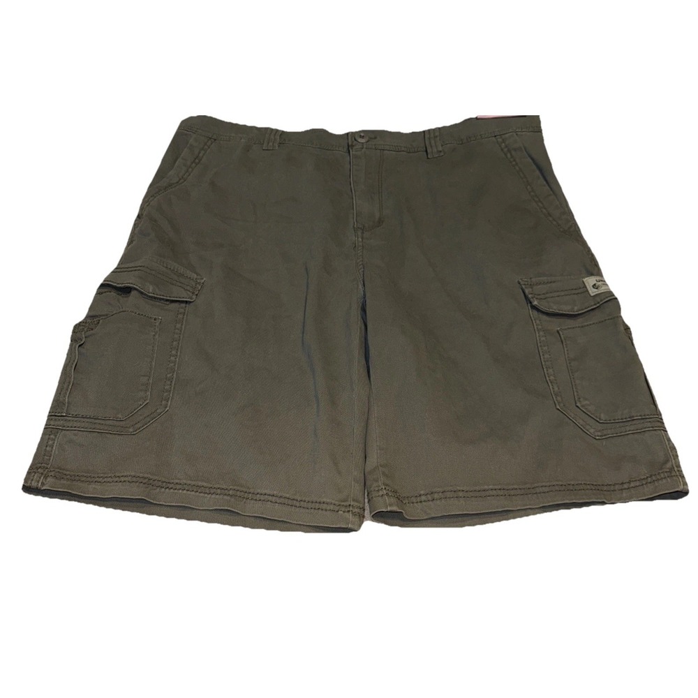 UNIONBAY size 40 military green flex waist Cargo Shorts mens New